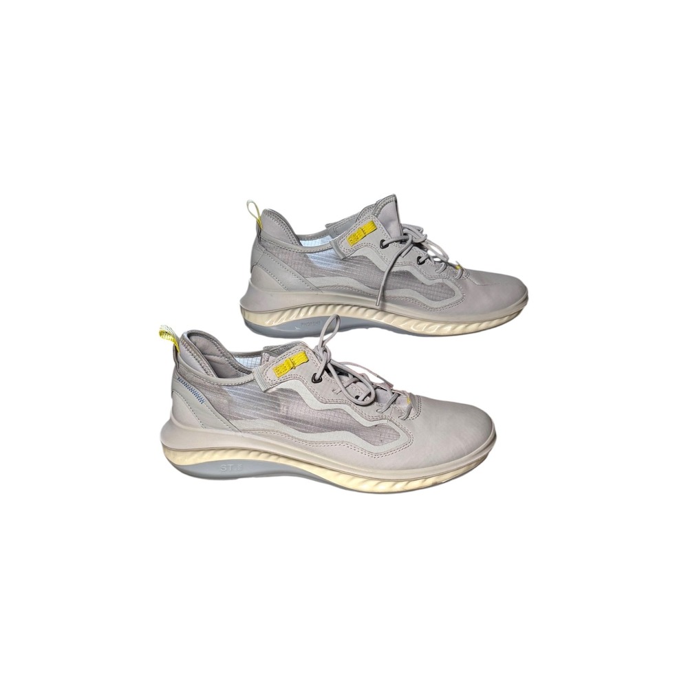 ECCO ST.360 Mens Grey‎ Leather Textile Sneakers Shoes Size 7-7.5 EU 41 Slovakia